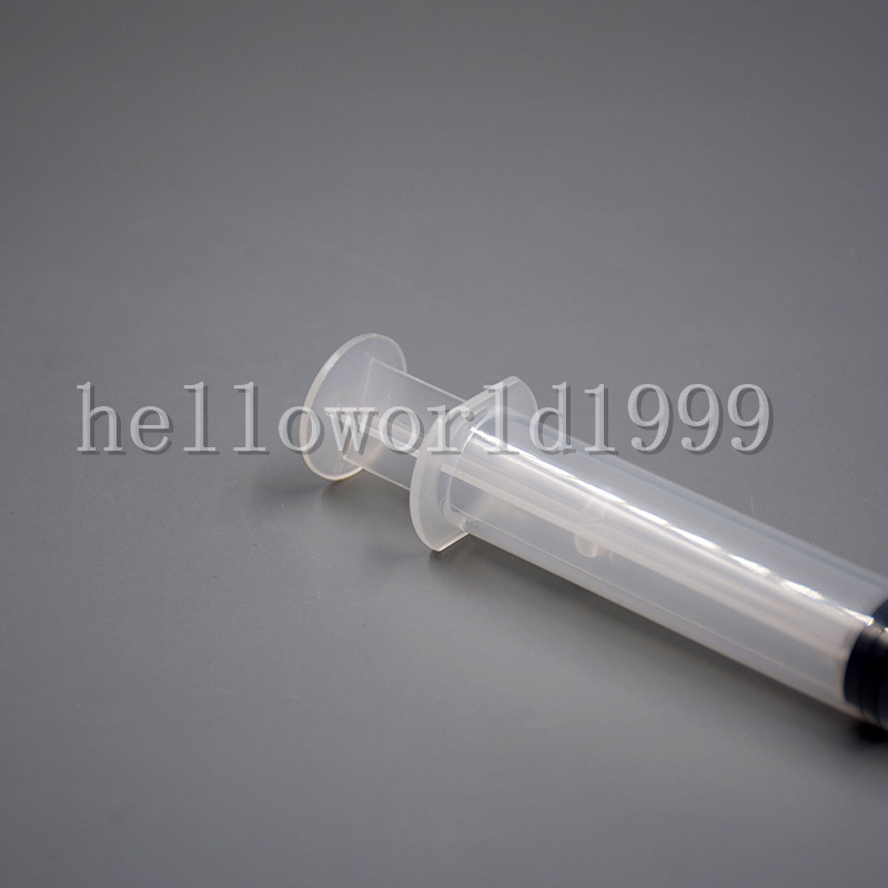50 Pcs Disposable Dental Irrigation Syringe Curved Tip Utility Hobby Tools 12ML