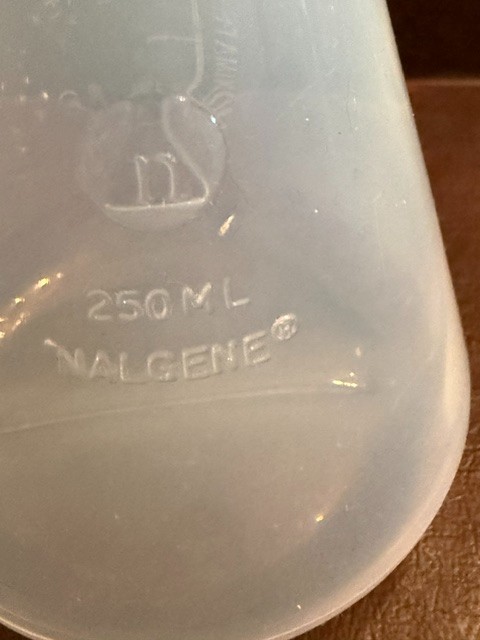 Nalgene Erlenmeyer Lab Flask 250 mL, Screw-Top, FEP Teflon