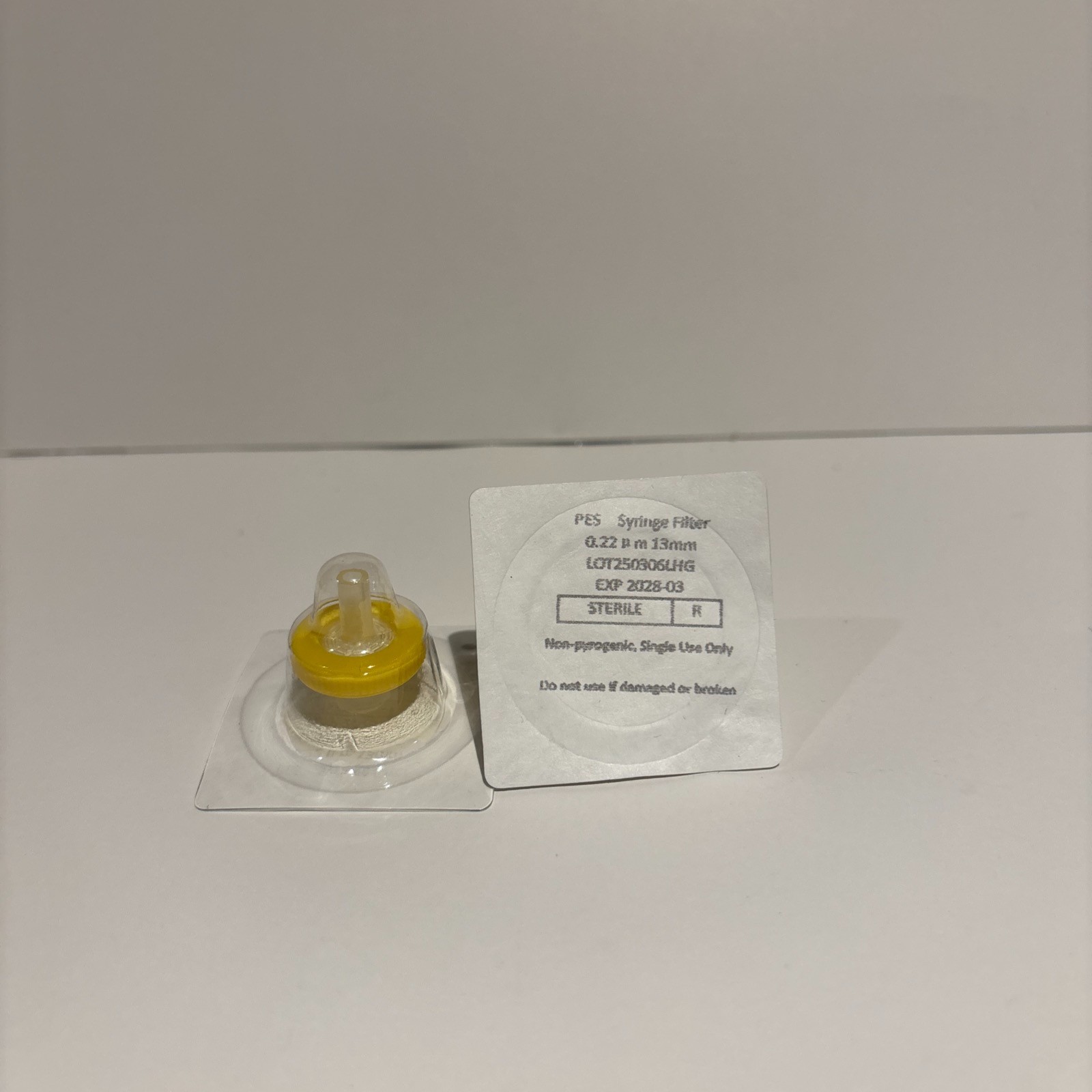 syringe filter 0.22 sterile 10 pcs