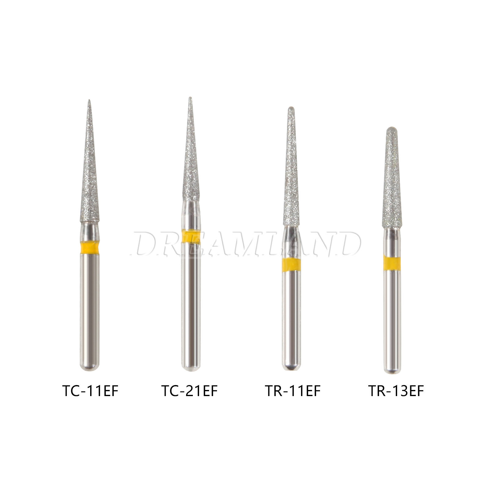 5pc/pack Dental FG Diamond Burs for High Speed Handpiece Friction Grip 1.6MM Bur