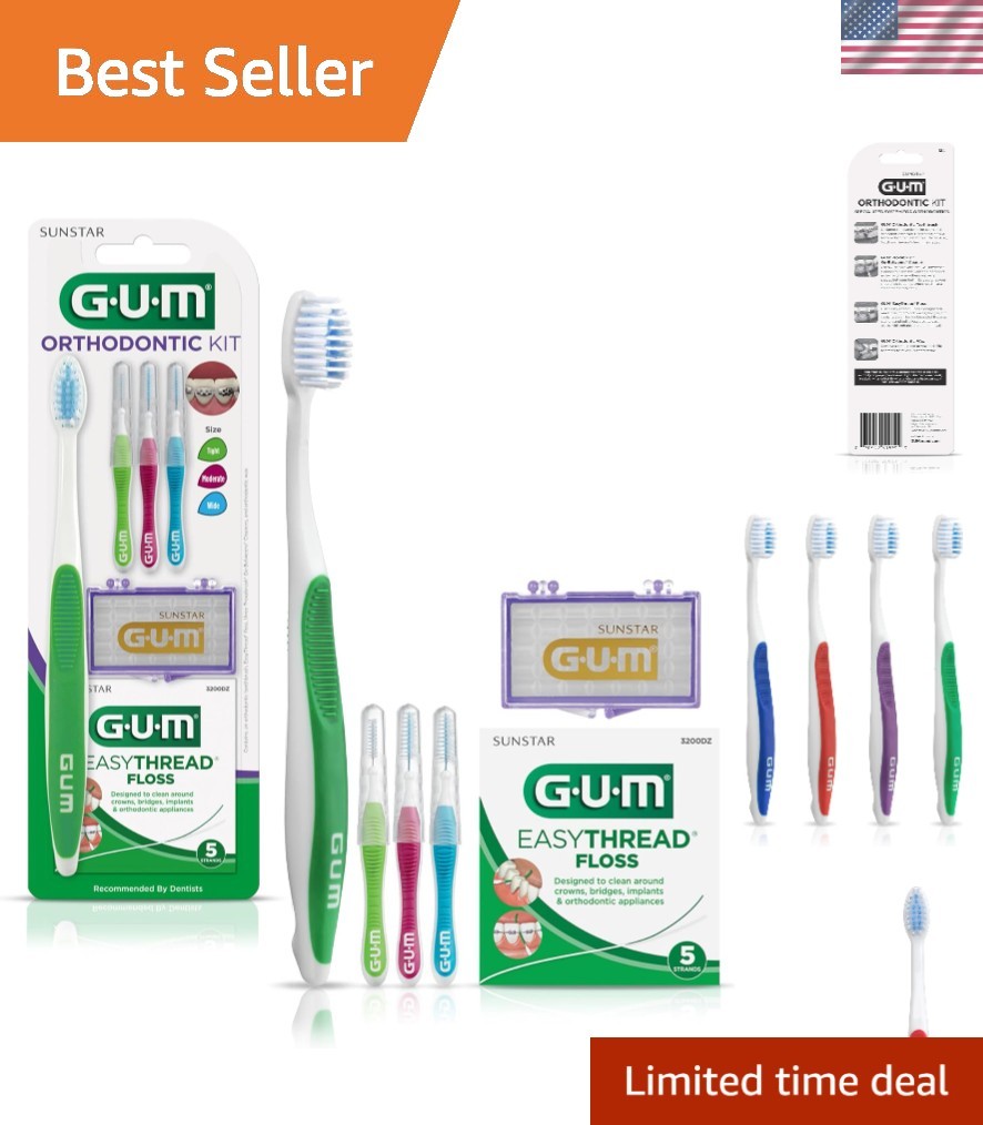 New Orthodontic Kit – Oral Care Pack for Braces