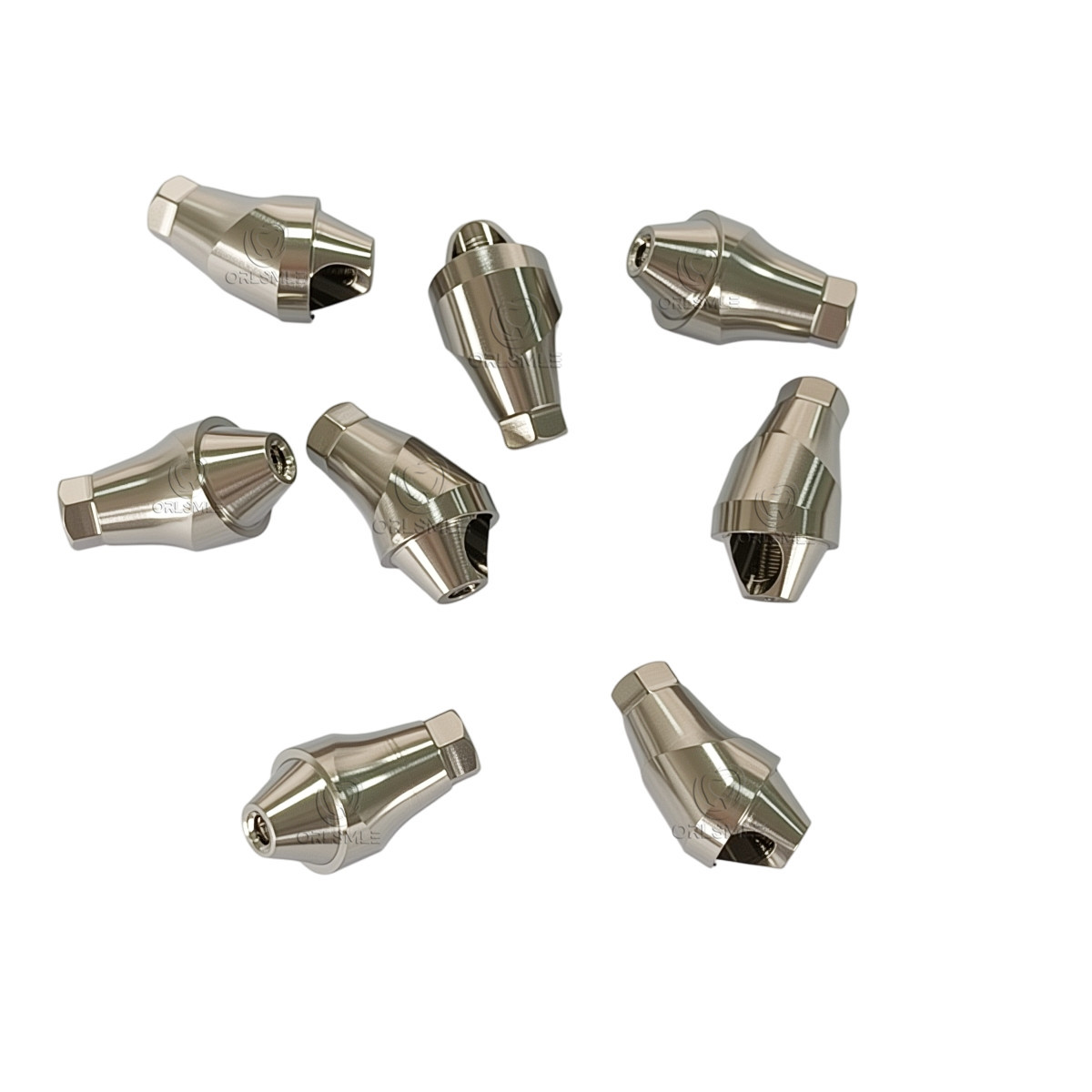 5 pcs Multi unit Angled abutment MUA 17/30/45 degree fit to Hiossen Osstem M/R