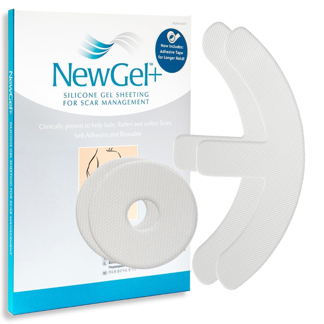 Newgel Advanced Silicone Professional Scar Sheets By Mynewgel Sheeting Set