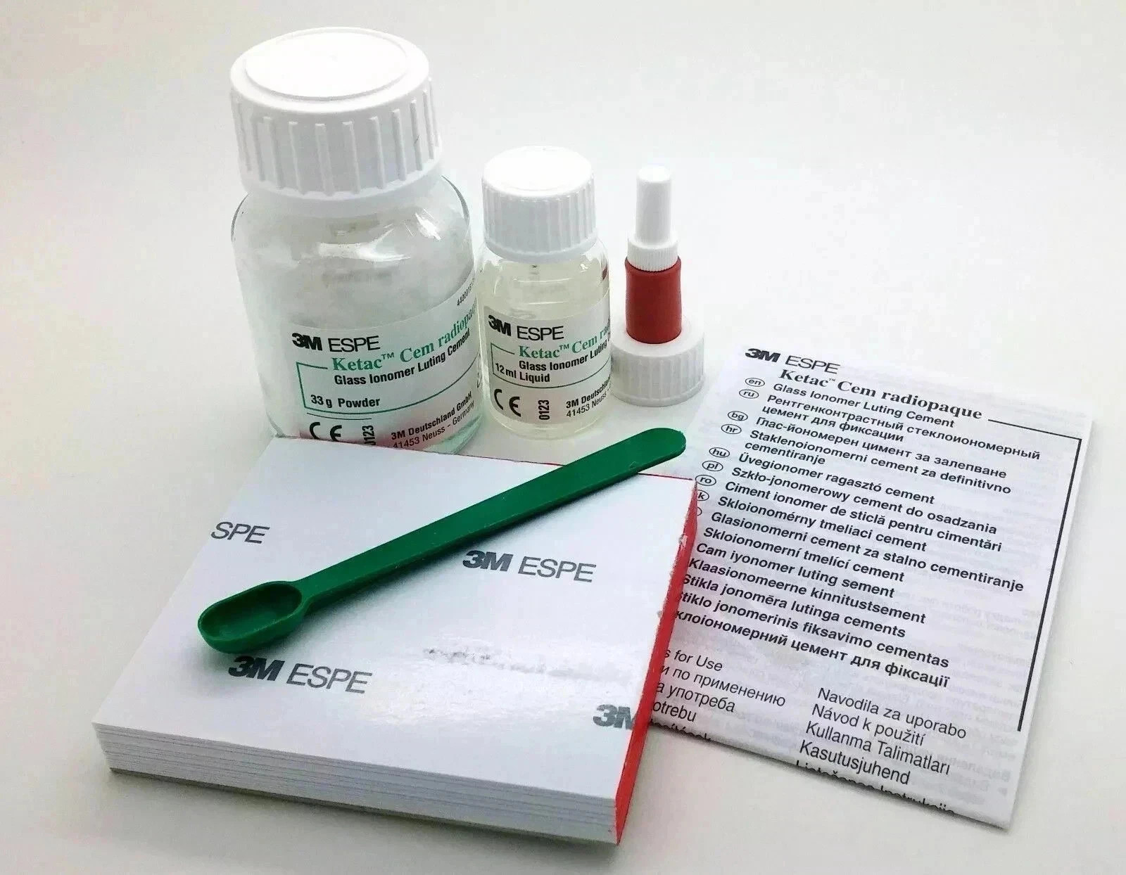 3M ESPE Ketac Cem 33g Powder + 12ml Liquid Kit Free ship