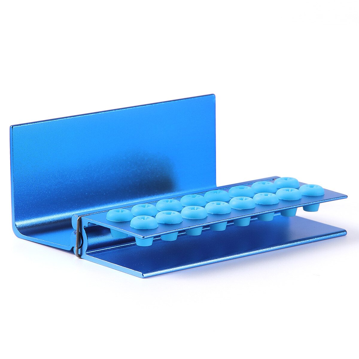 AZDENT Dental Burs Holder Block 10 Hole/16 Hole Silicon Cover FG RA Autoclavable