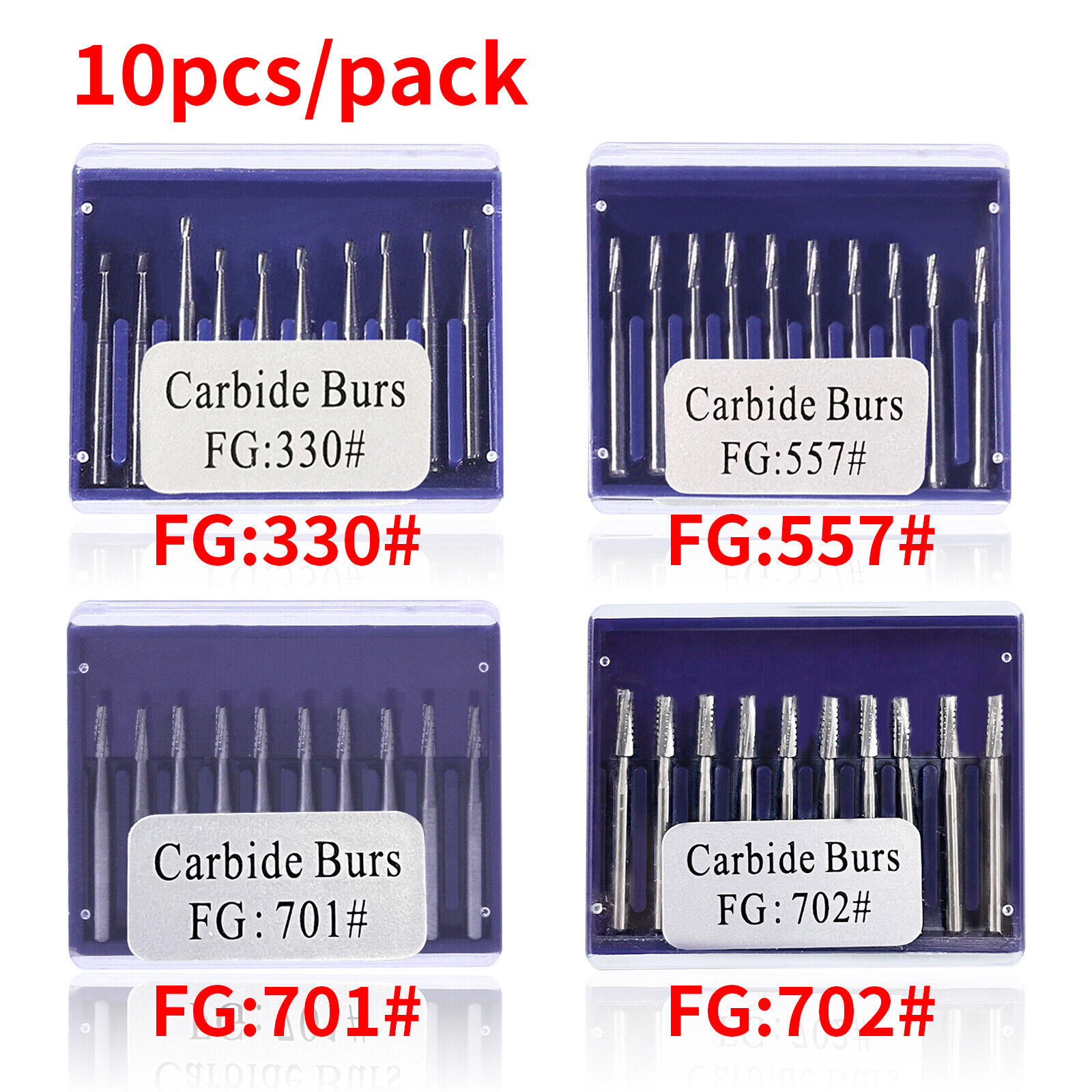Dental Round Tungsten Carbide FG RA Bur For Surgical High Low Speed Handpiece