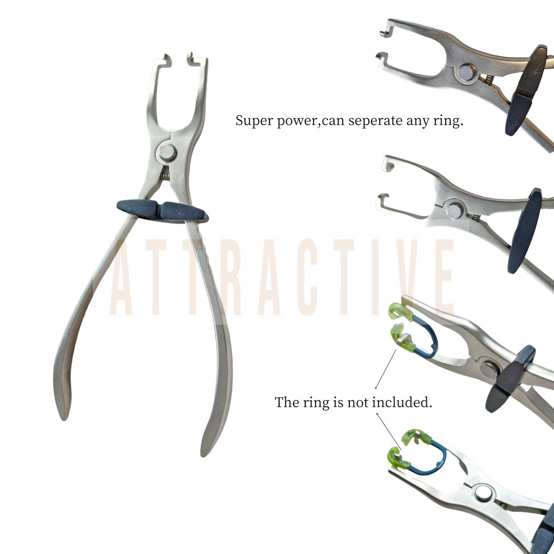 1Pcs Dental Premier Ring Placement Forceps 3D Clamp Separator Fit Garrison