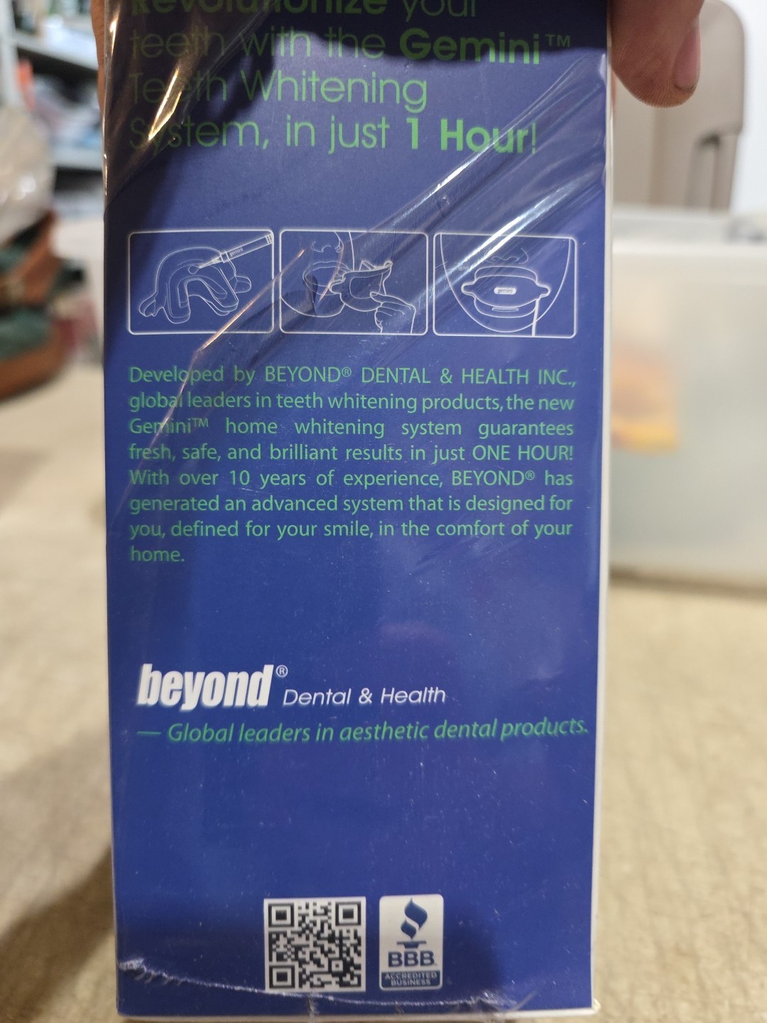 GEMINI Teeth Whitening Accelerator Home Edition by Beyond International NEW