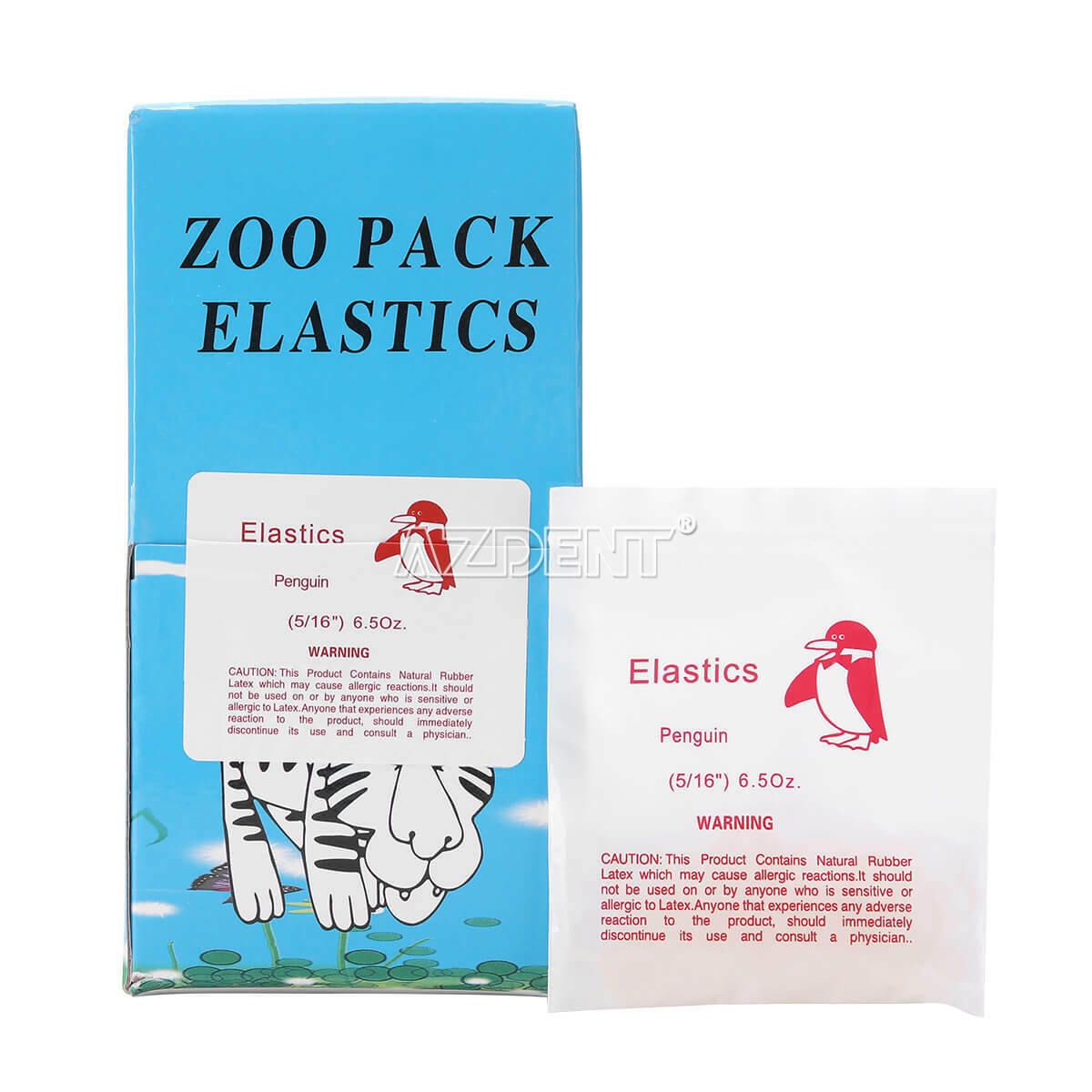 Dental Orthodontic Rubber Bands Ortho Elastics Latex Braces/Elastic Placer Hooks