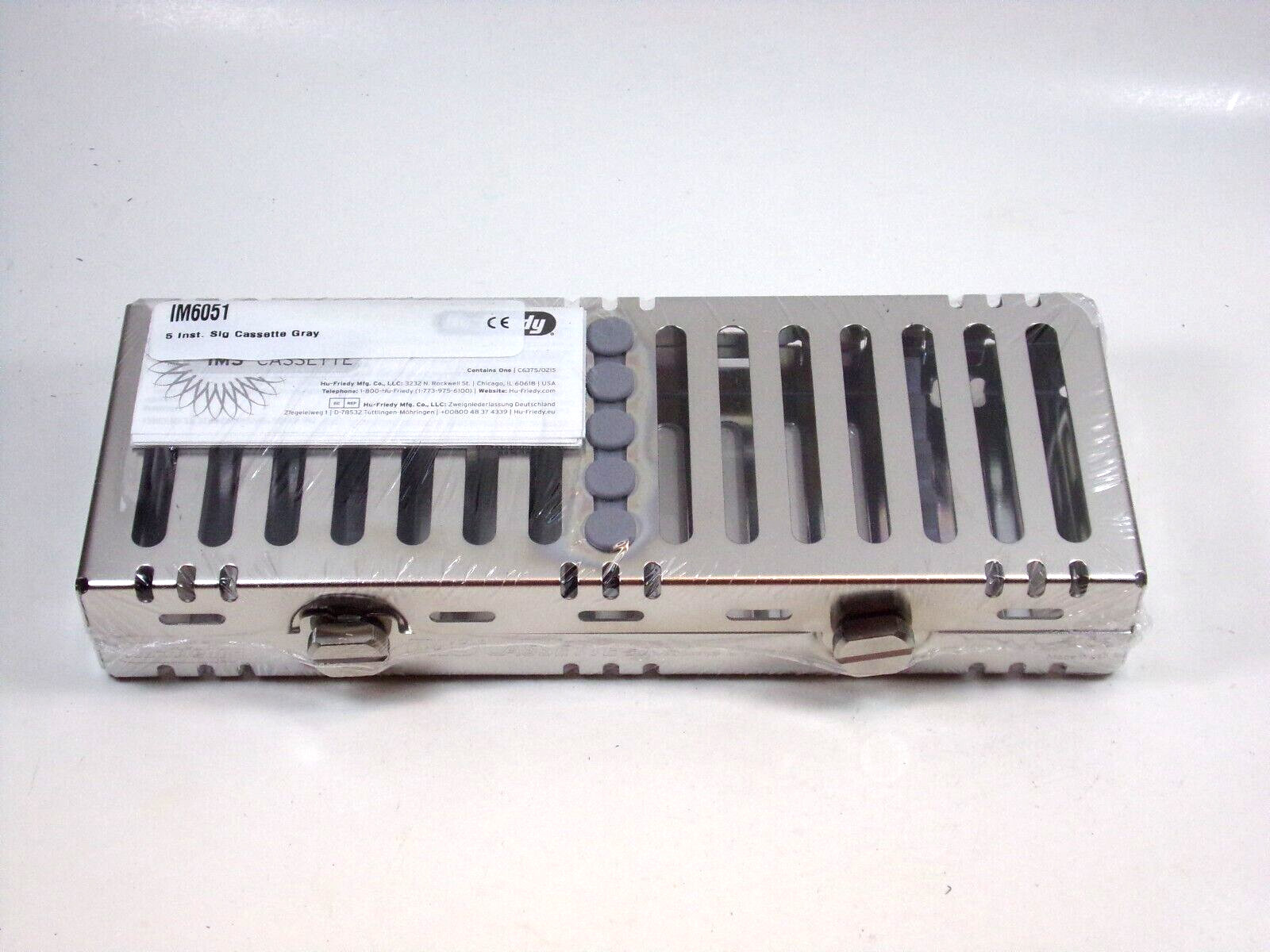 HU FRIEDY Exam 5 Instrument Gray Cassette 3″ x 8″ x 1.25″ | IM6051