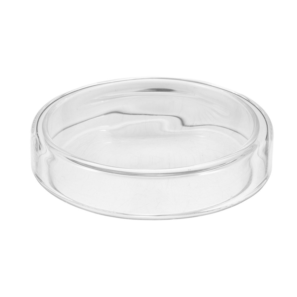 1 Set Reusable Glass Petri Dishes for Laboratory Culture with Clear Visibility