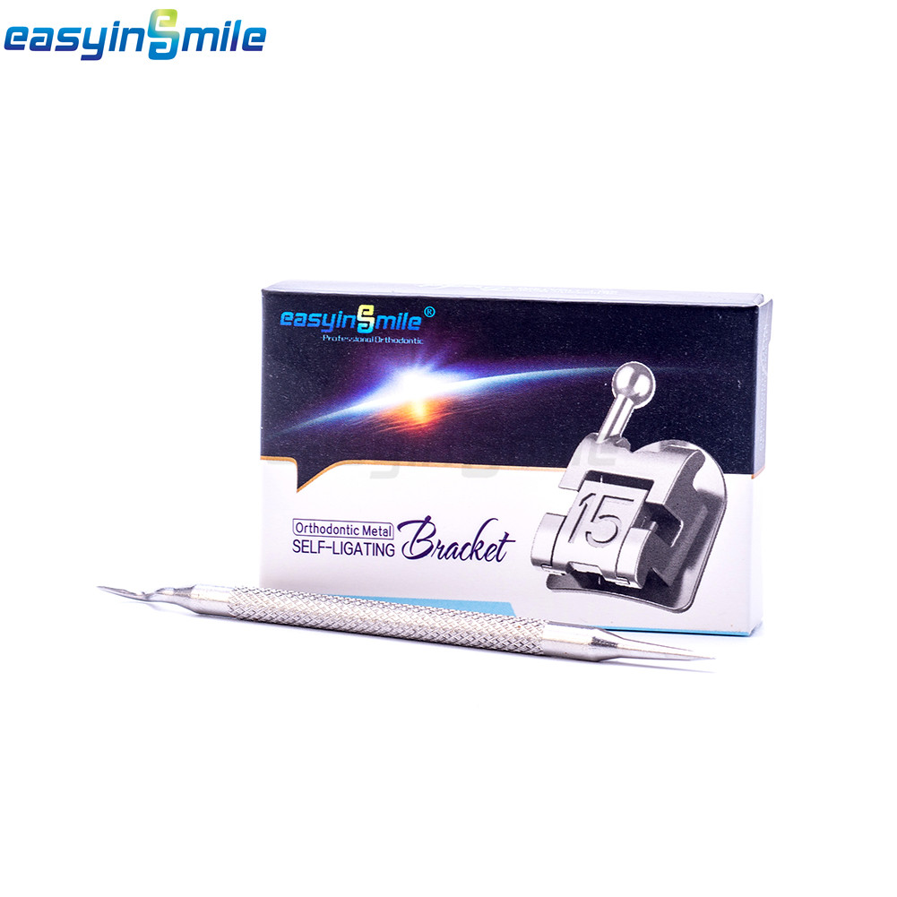 Dental Orthodontic Brackets Passive Self-ligating MINI Metal Braces ROTH/MBT 022