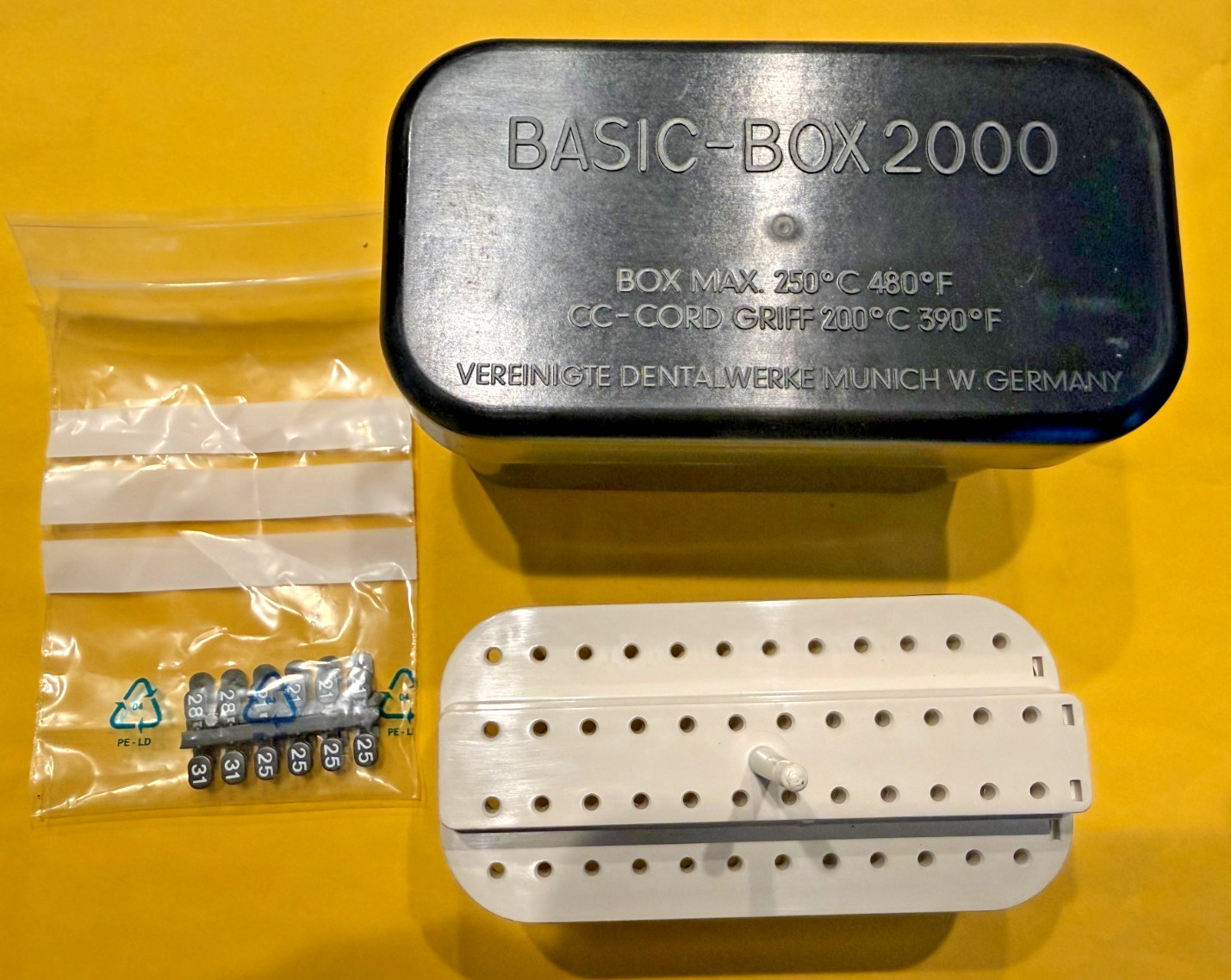 Dental Endo Organizer 48 Holes VDW BASIC-BOX 2000. Germany