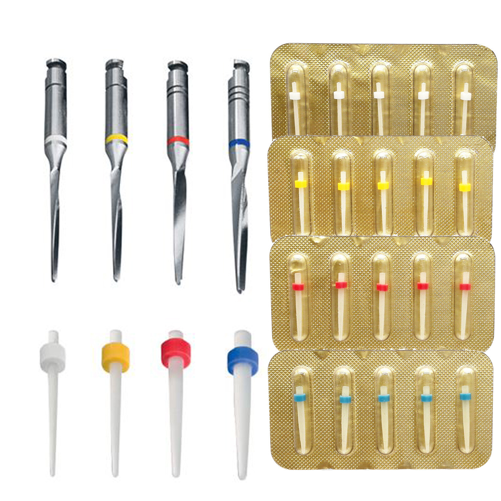 Dental Endodontic Rely X Fiber Post /Post Drills/3D Post 1.1mm 1.3mm 1.6mm 1.9mm