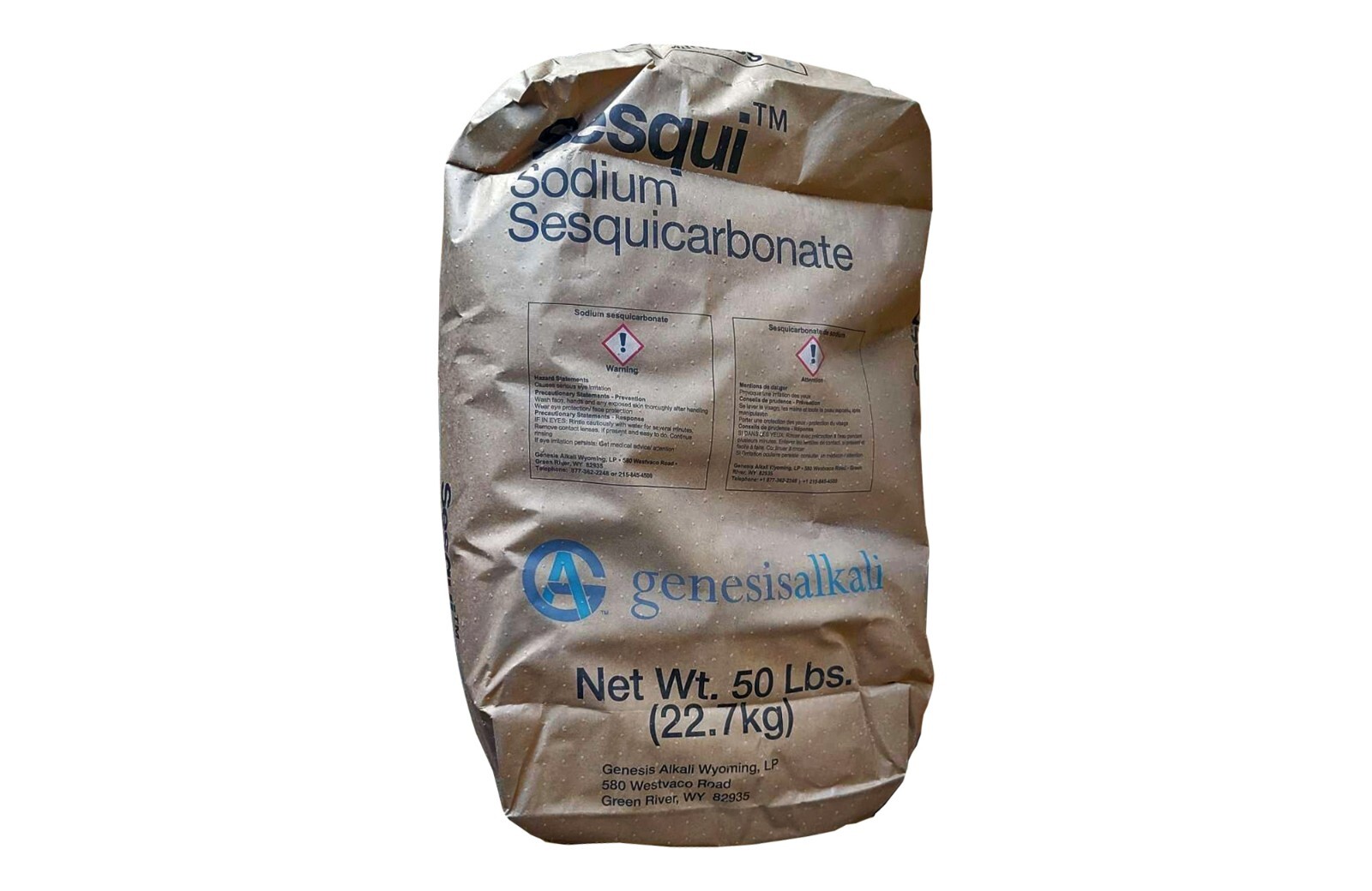 Sodium Sesquicarbonate [Na2CO3.NaHCO3 .2H2O] [CAS_533-96-0] White Needle 50 Lb