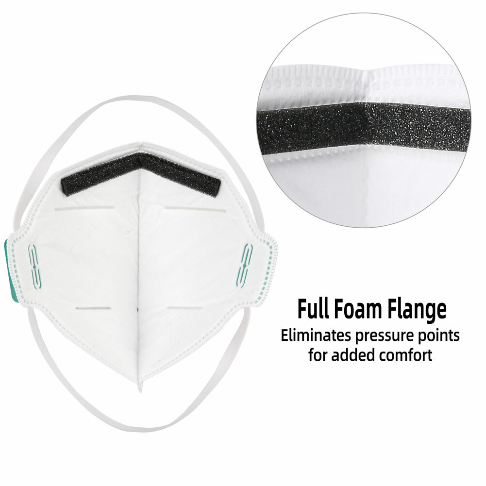 20PCS MEDICAL N95 Masks Particulate Respirator Protective Face Mask Disposable