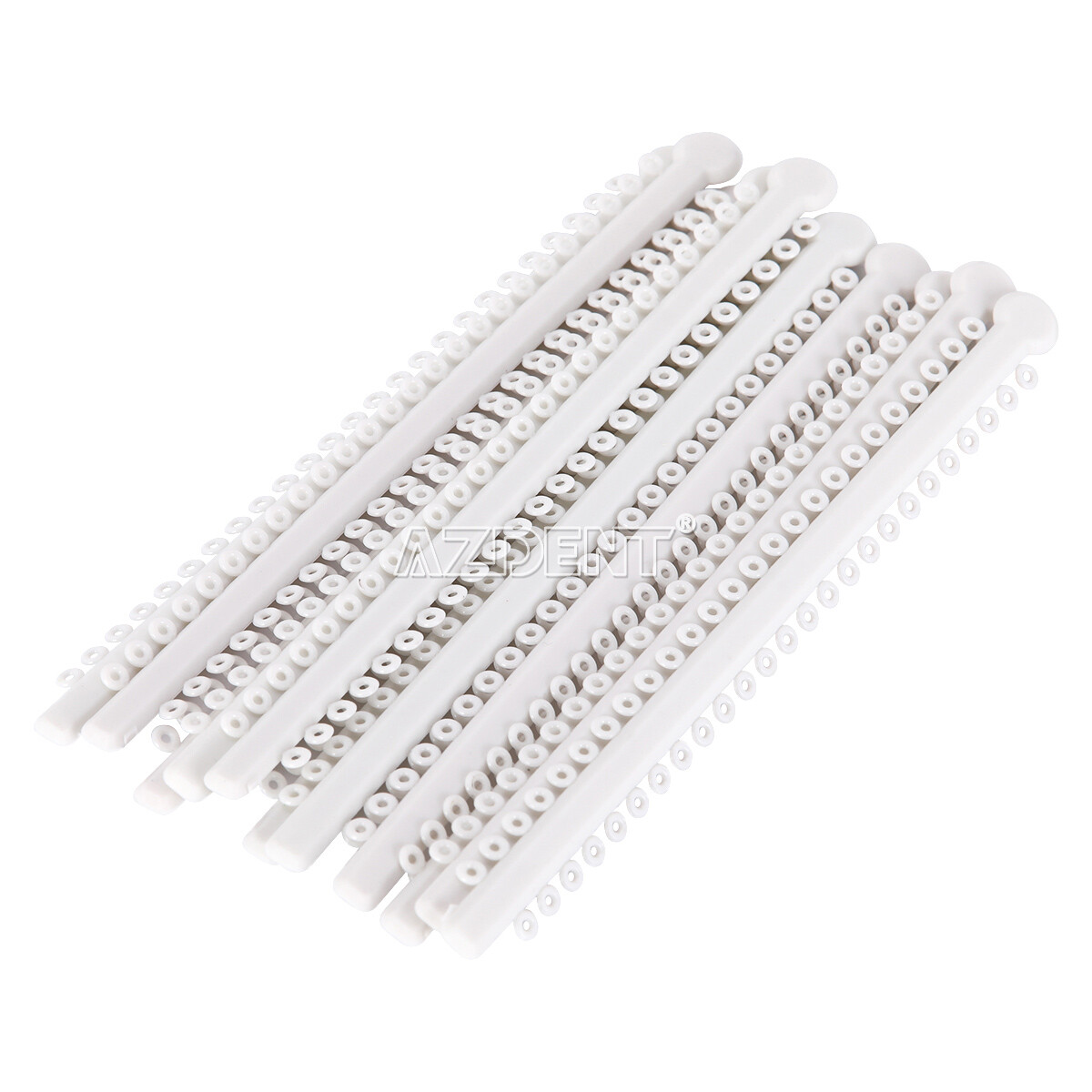 25 Colors AZDENT Dental Orthodontic Ligature Ties Elastic Rubber Bands Bracket