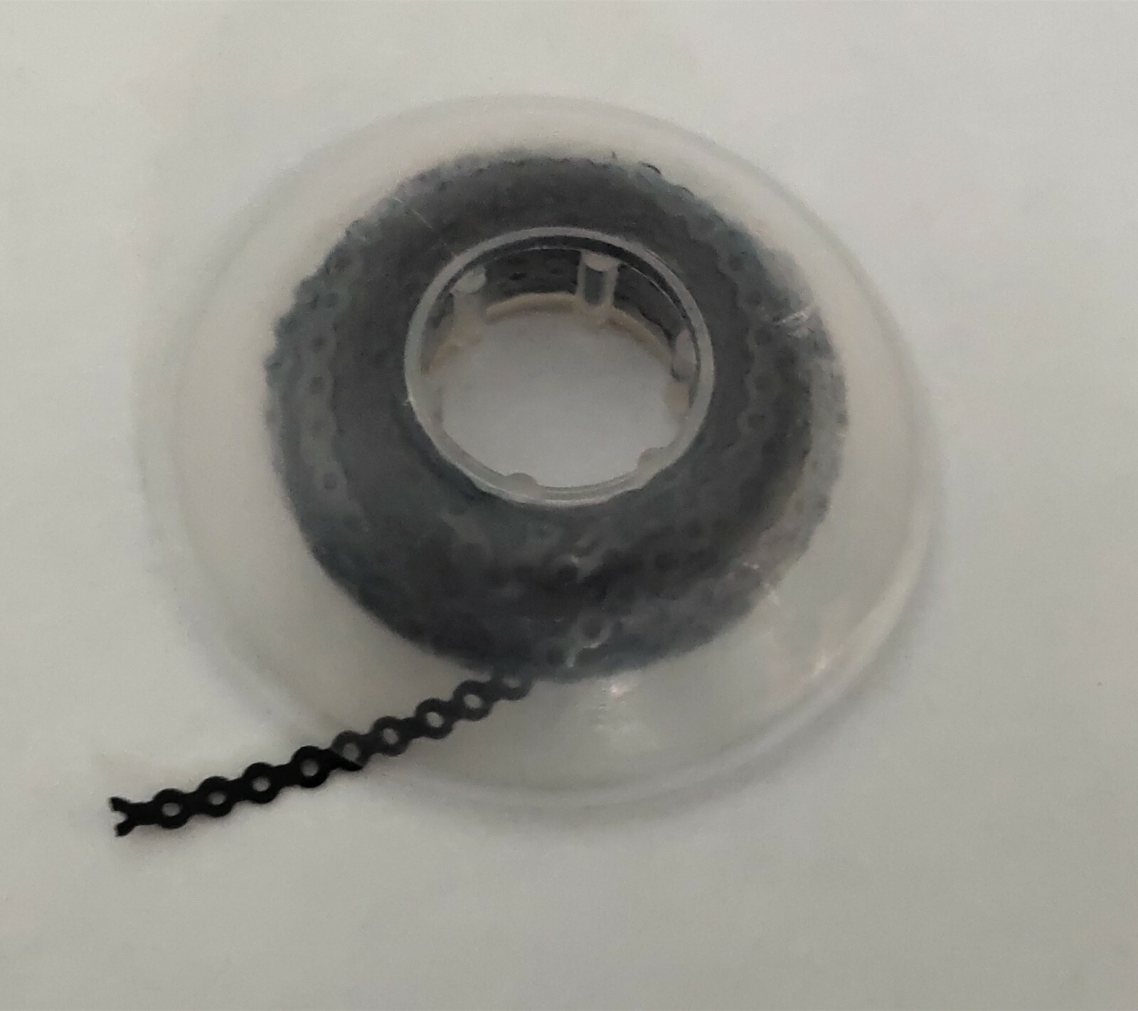 1 Pack Ligature Ties 1008Pcs &1 Pc Elastic Power Chain 15 Feet Short Black Color