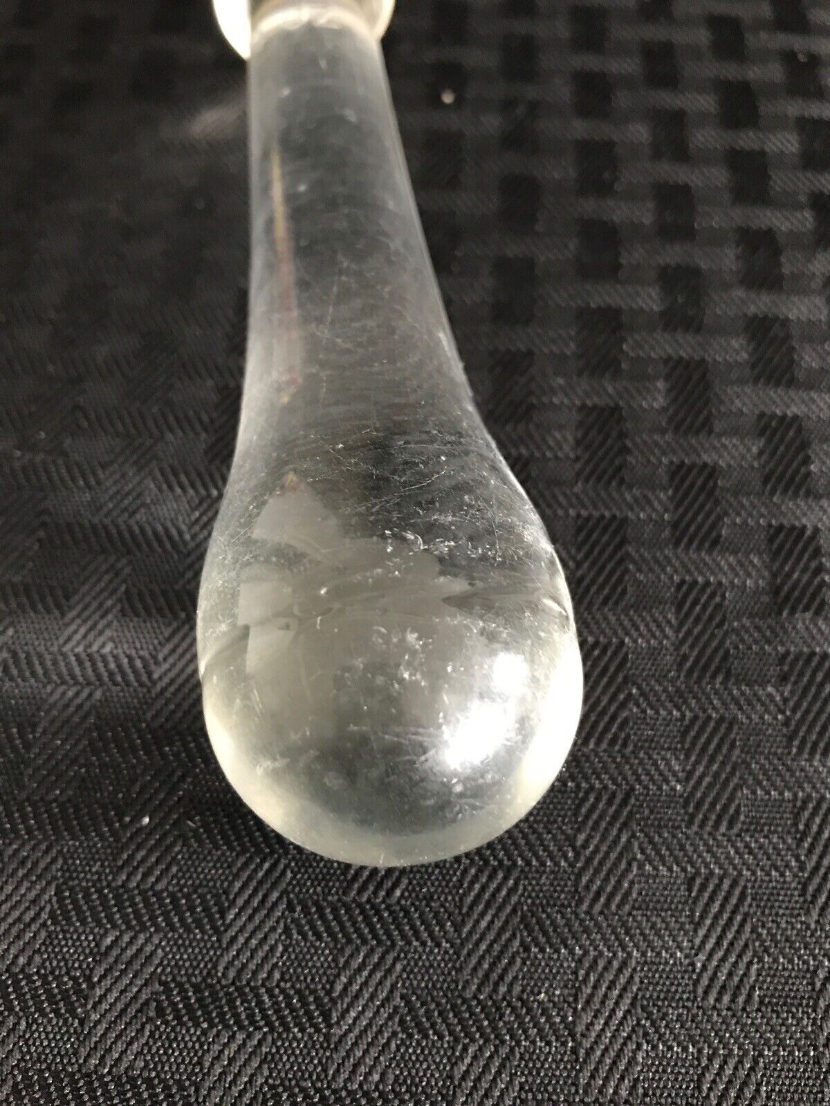 Laboratory Solid Glass 4oz Pestle Only 133mm Length x 36mm Diameter B