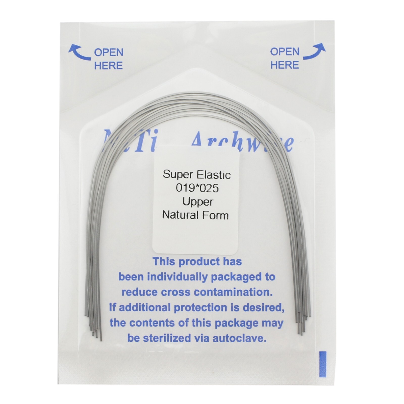 Dental Orthodontic Niti Arch Wire Elastic Rectangular Round Arcos de Ortodoncia