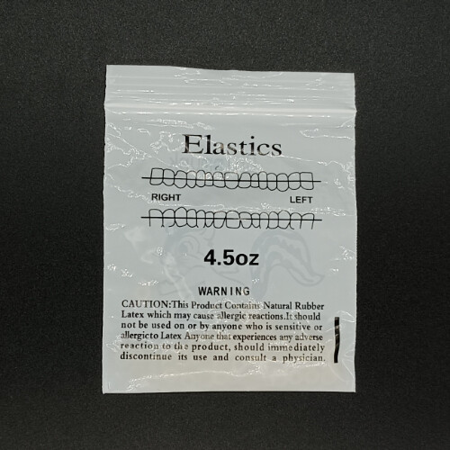 5000Pcs Dental Orthodontic Elastics Braces Rubber Bands 3.5/4.5/6.5OZ