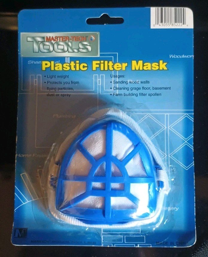 20 Masks Honeywell N95 DC300N95B & 1 Plastic Filters Face Mask NIOSH-2 Goggles