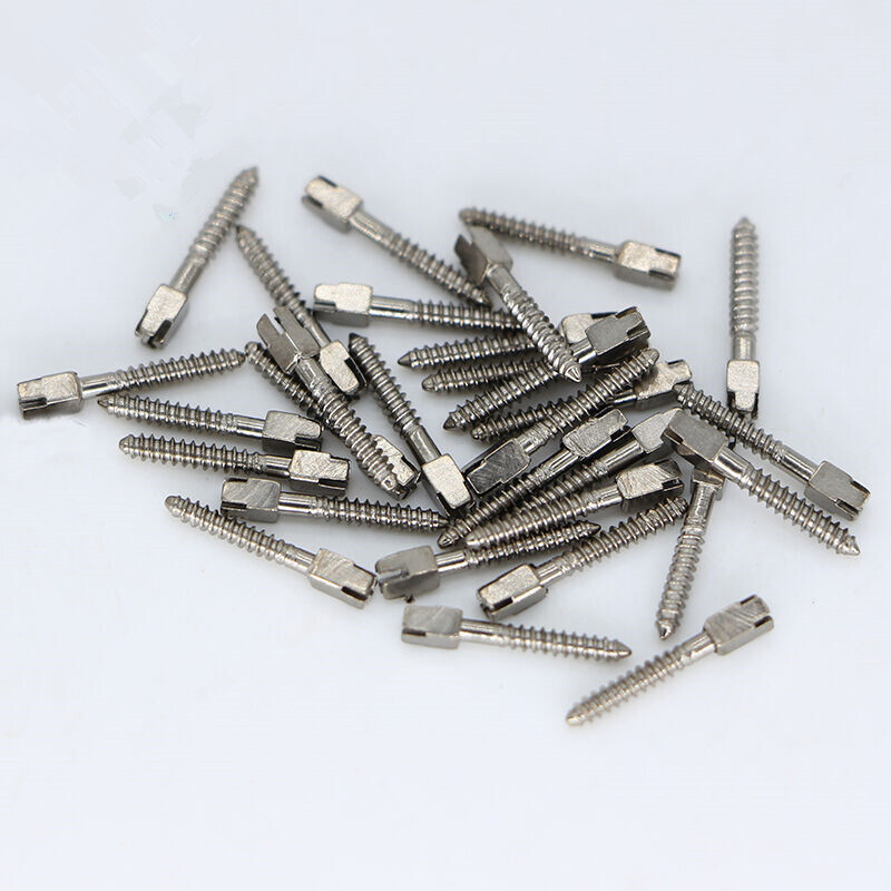30 Pcs Dental All Size Pure Titanium Assorted Conical Screw Posts Root Canal Pin