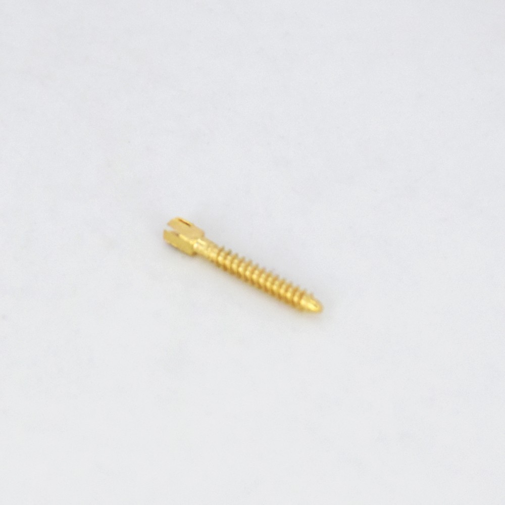 120/240pcs Dental Endo Screw Posts Root Canal Pins Conical Screws Gold Plated
