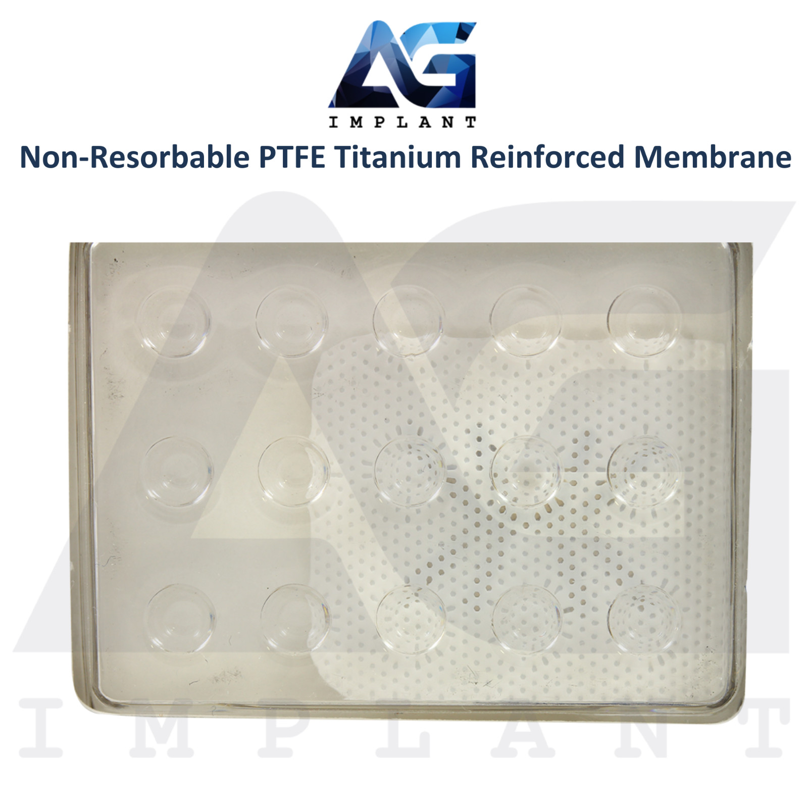 Dental Non-Resorbable PTFE Titanium Reinforced Membrane Sterile Stimulate Repair