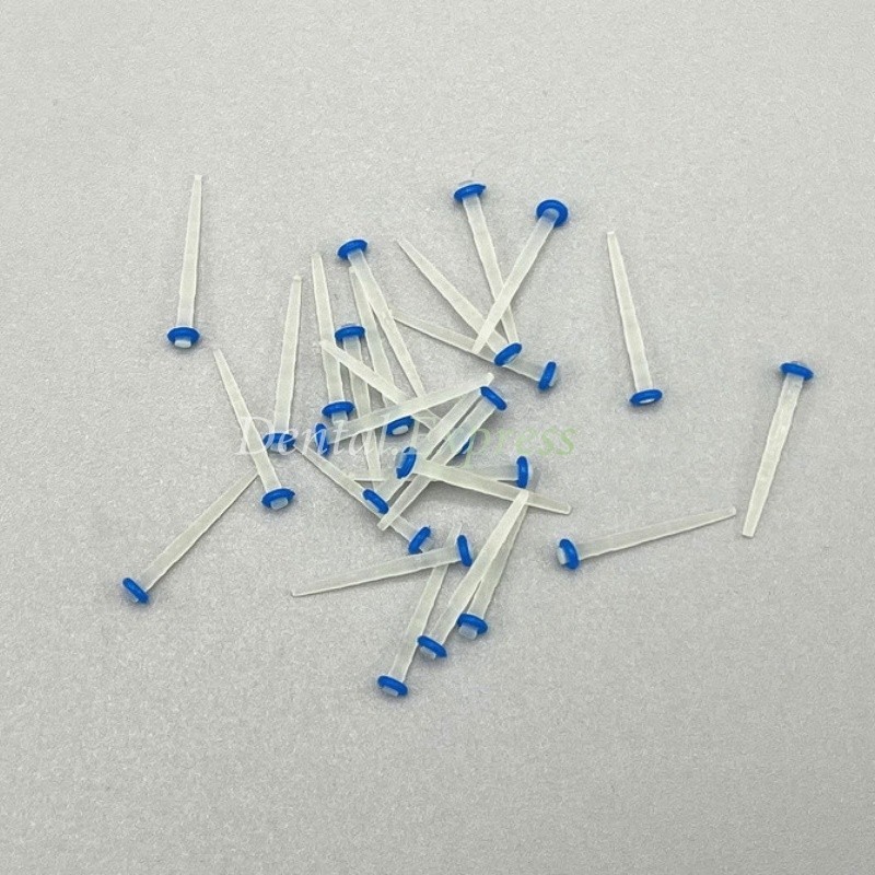 Dental Quartz Fiber Post Root Canal Pins Transparent Screw Post 1.2 1.4 1.6 1.8