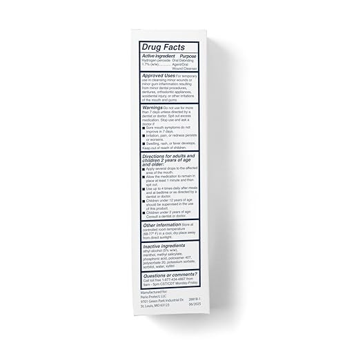 PerioGelX | Periodontal Treatment for Teeth | 3 Ounce (Pack of 1), White
