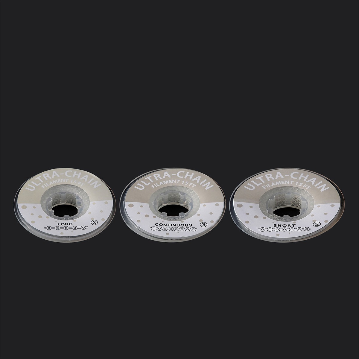 Dental Orthodontic Elastolink Power Chain Elastics Long Short Continuous 15 Feet