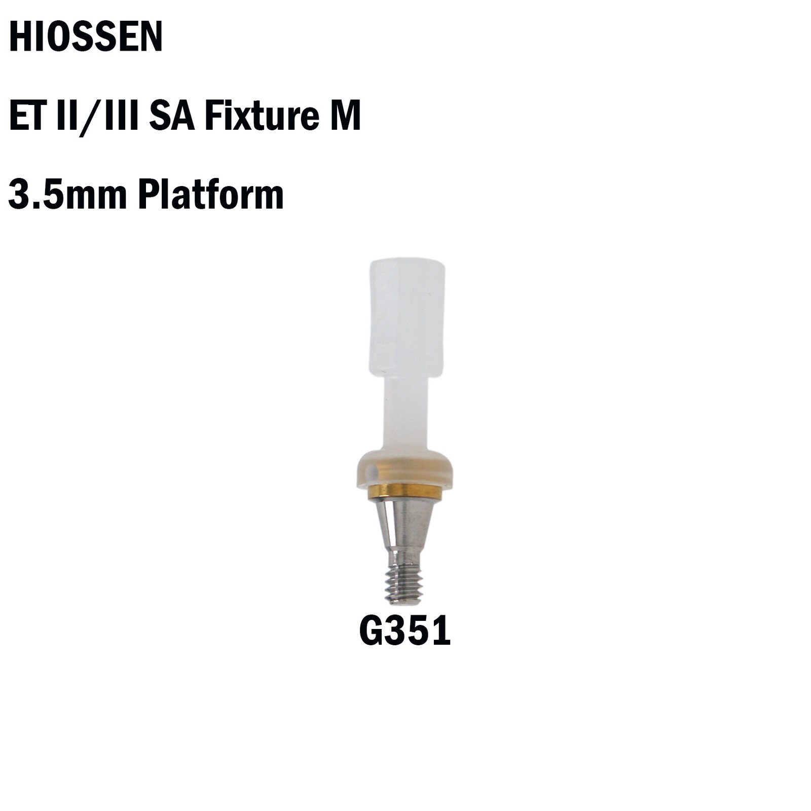 US ZEST LOCATOR Overdenture Caps Abutment Ti Hiossen ET Osstem TS Mini/Regular