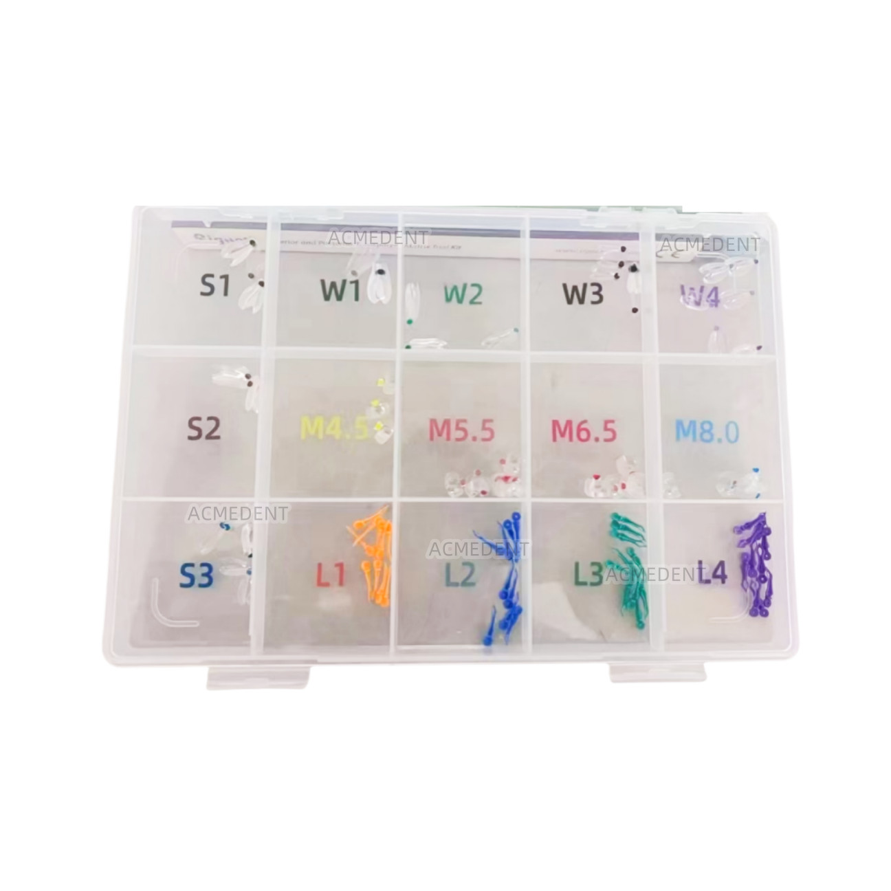 Clear Matrix Band Transparent Bow Matrices Dental Anterior Front Teeth Posterior