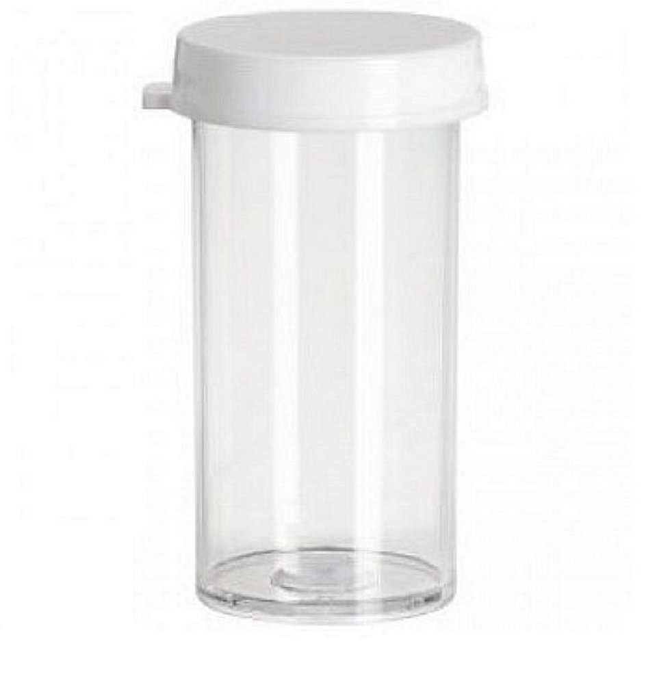 Polystyrene Plastic Snap Cap Vials 7 Dram – Pk of 25
