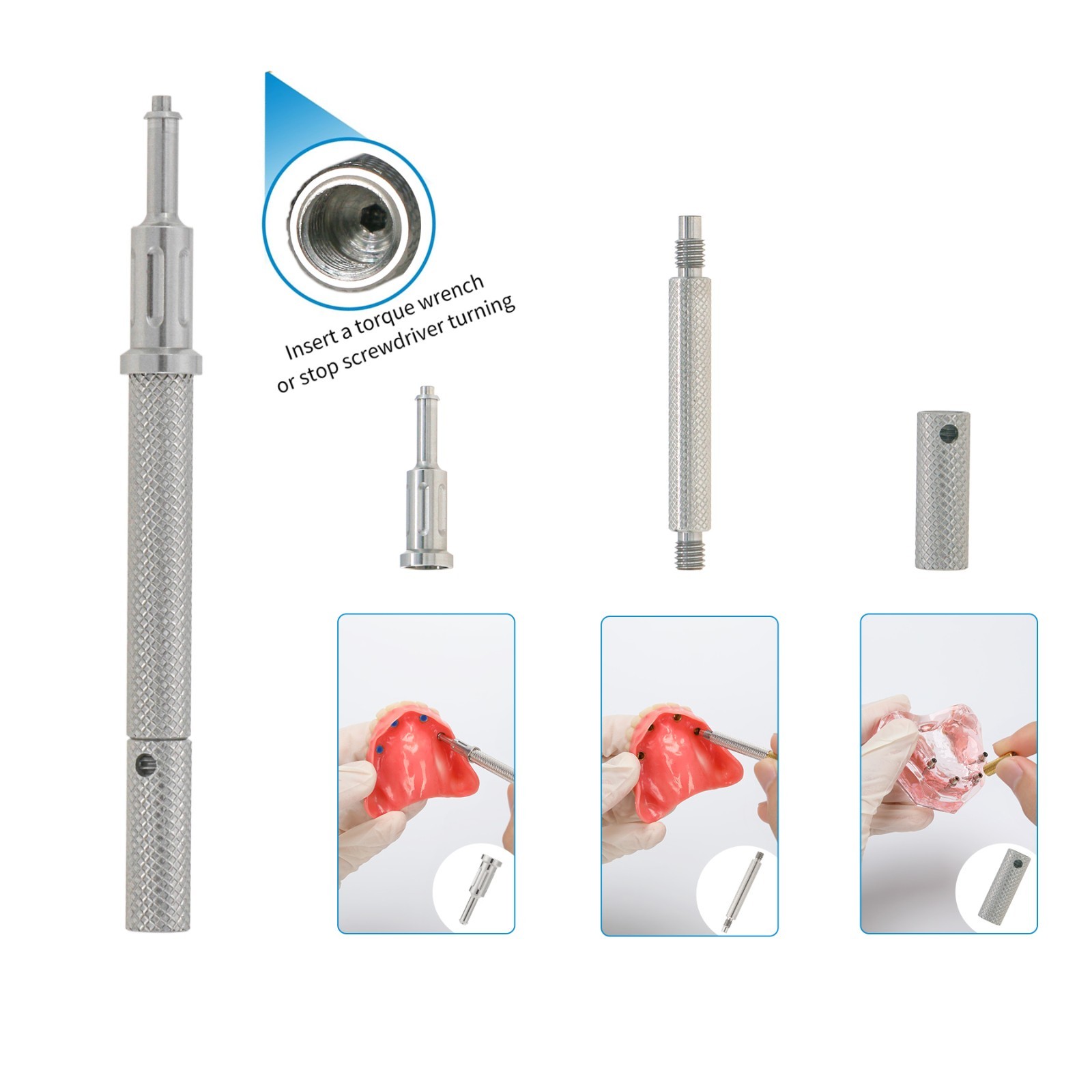 US Dental Novaloc & Locator Core Tool Mounting & Demounting Instrument Retention