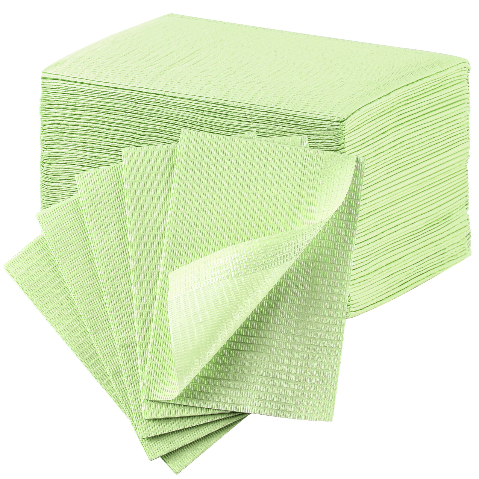 3-Ply Disposable Waterproof Dental Medical Bibs Three Layers 13″x18″ 200pcs