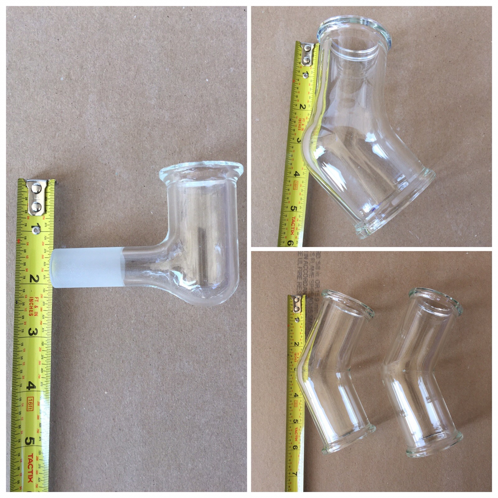 Prism Research Glass/Unknown Brand Lot of Glassware Assorted Sizes/Types
