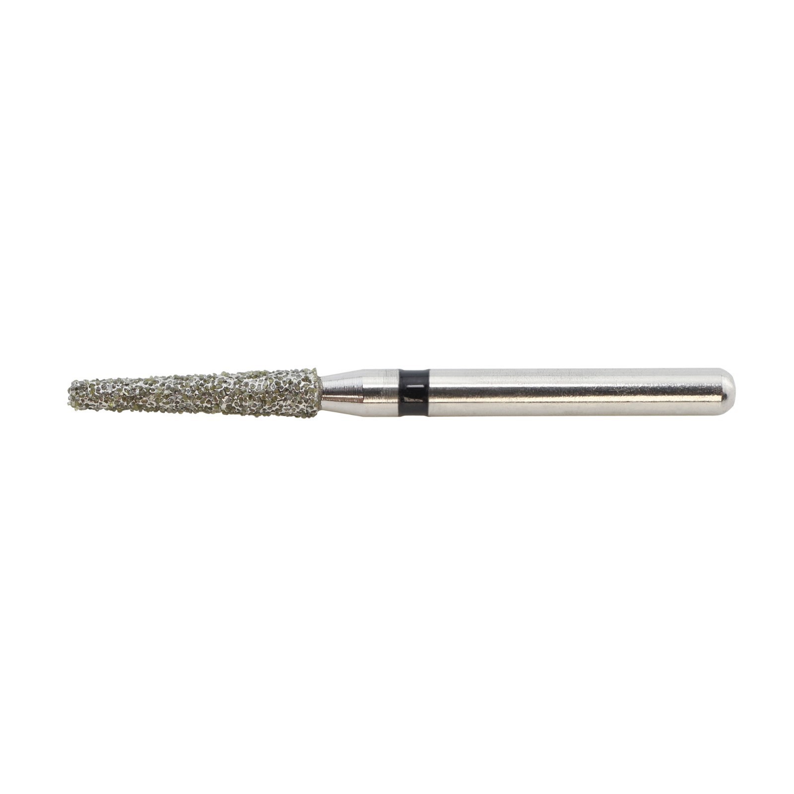 10 Dental Diamond Burs 847/016SC FG Flat End Taper Super Coarse Black High Speed