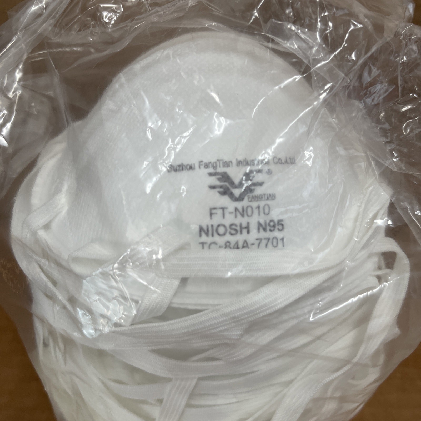 FLTR NIOSH Certified N95 Respirator Face Mask 15 Pack
