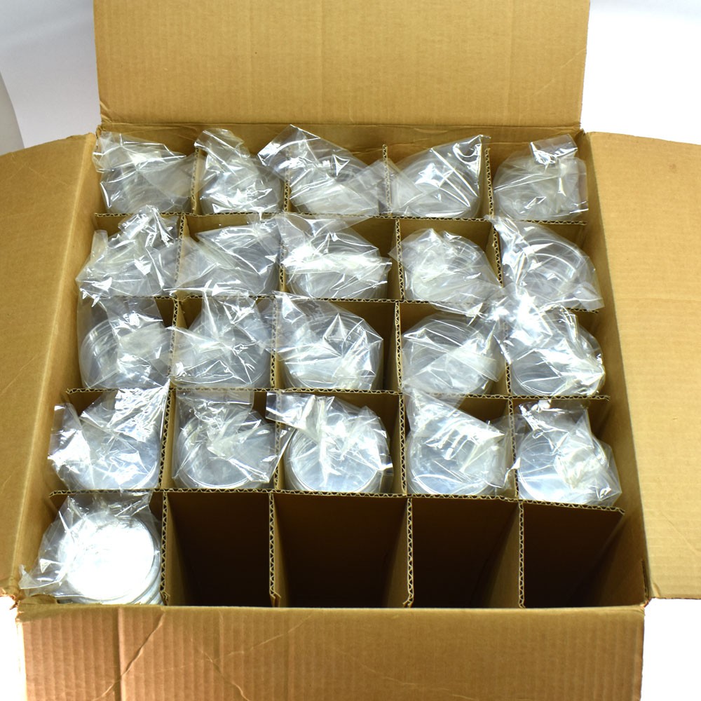 (Lot 250) NEW Nunc 4031 Petri Dish Sterile Polystyrene 100mm x 25mm Disposable