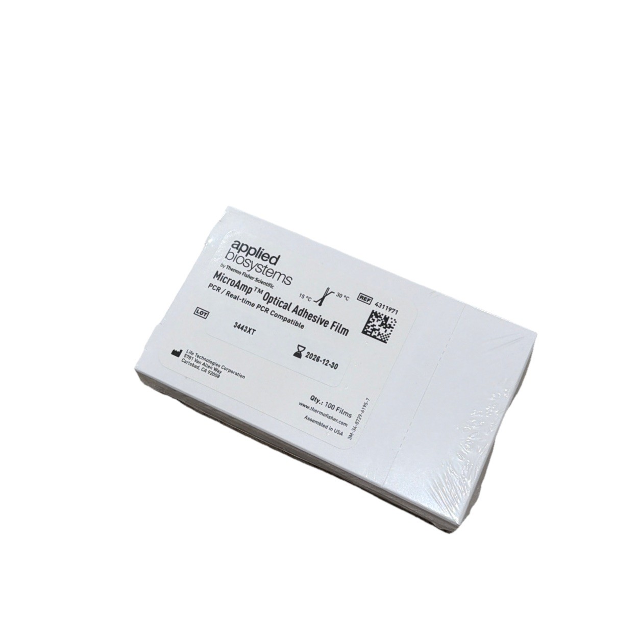 Thermo Applied Biosystems MicroAmp™ Optical Adhesive Film PCR, 100/pack