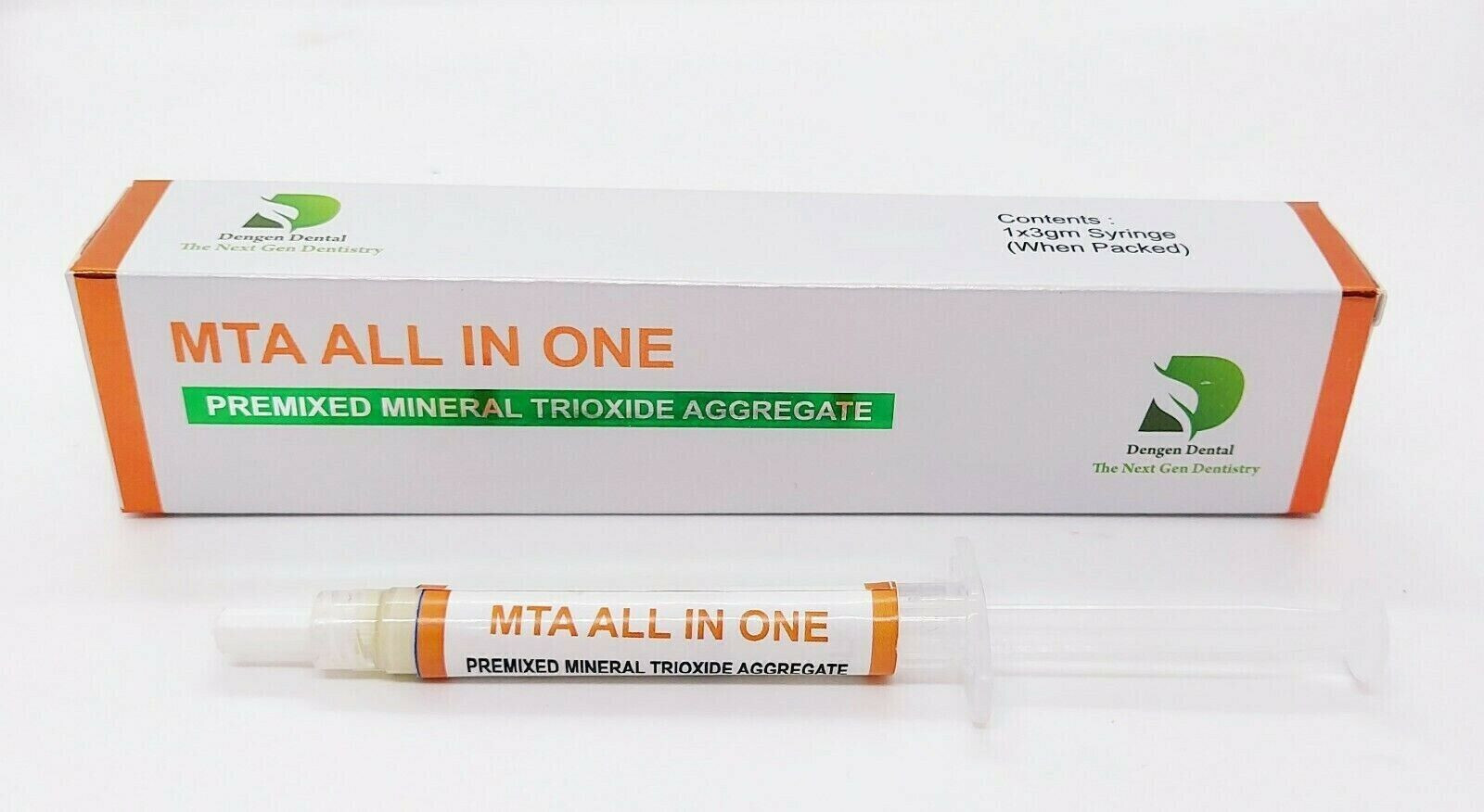 Dental New MTA Reparative Cement Endodontic Root Canal Filling 3gr Cem Free Ship