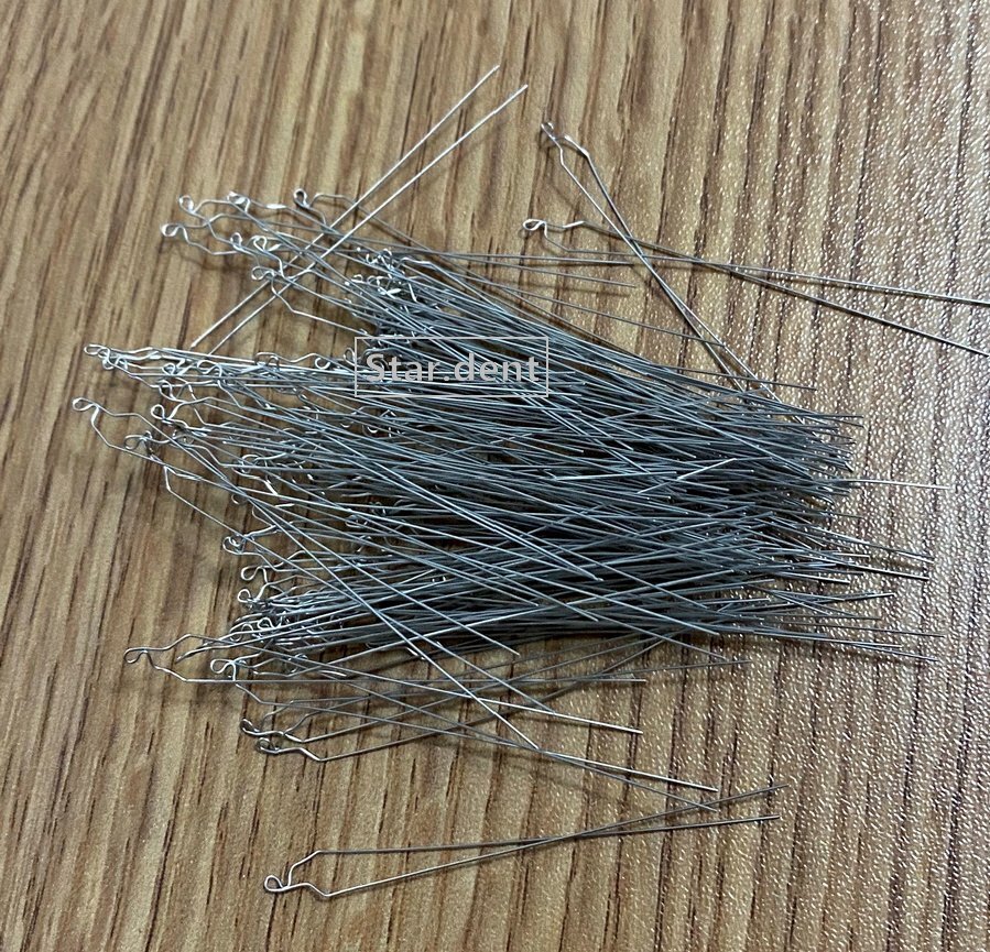 Dental Metal S.S Orthodontic Wire Preformed Kobayashi Ligature Wires Twist Weld