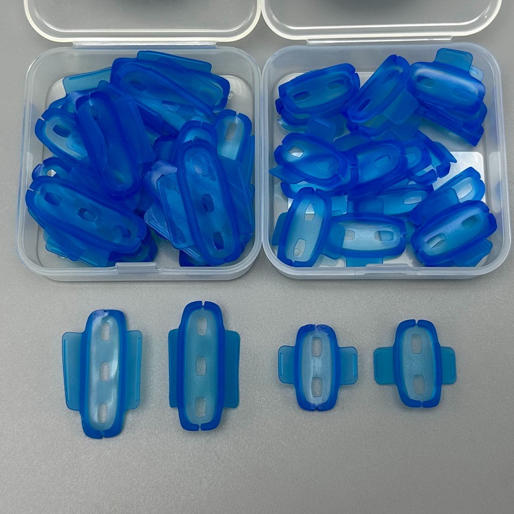 20pcs/box Minidam Silicone Gingival Protection Rubber Dams Latex Free Mini Tool