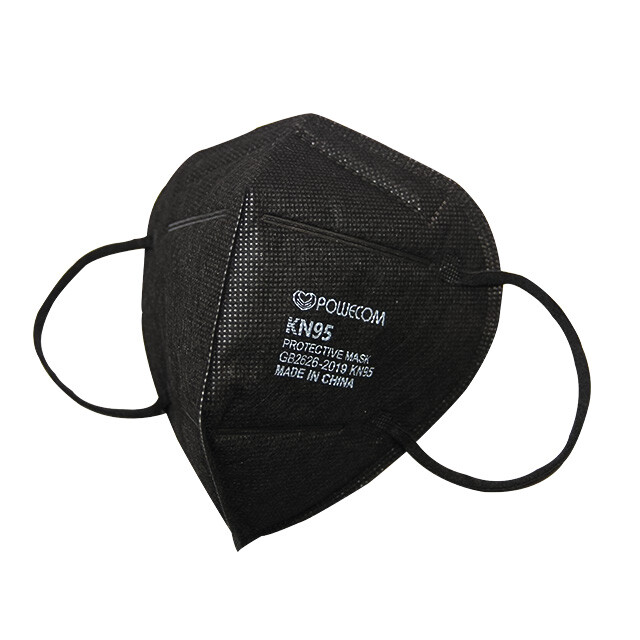 10 PCS Powecom KN95 Protective Face Mask Respirator – Black | White ✅GB2626-2019