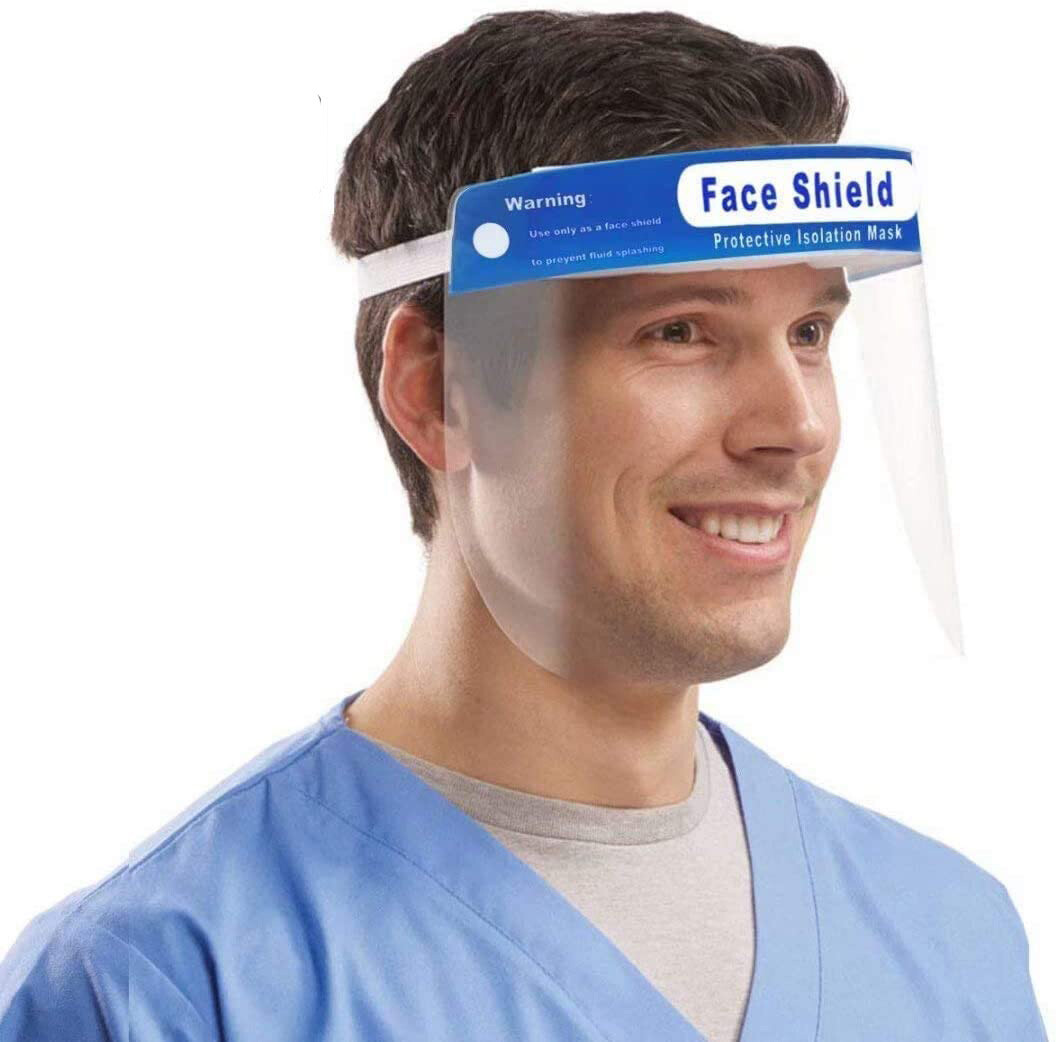 Restaurant Waiter Antivirus Safety Protection Face Shield Reusable Washable Mask