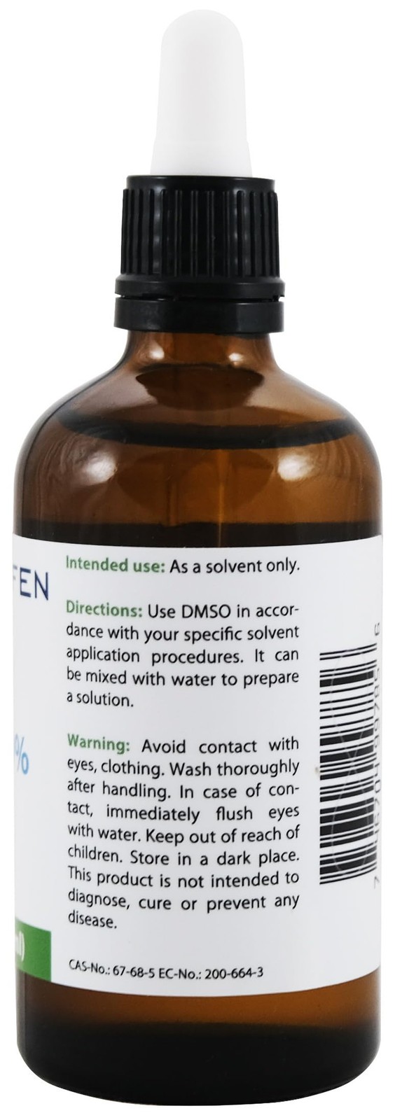 70% DMSO – Pharmaceutical Grade ingredients | Dimethyl sulfoxide Liquid 3.4 O…