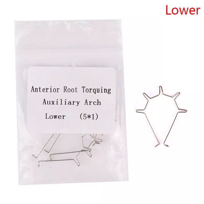 5Pcs/Pack Dental Orthodontic Anterior Root Torquing Auxiliary S/M/Large/ Lower