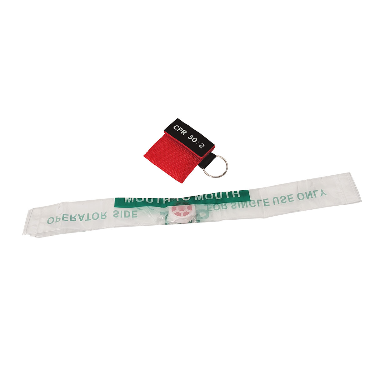 2pcs First Aid cpr mask CPR face shield Emergency mask One-way valve Pocket